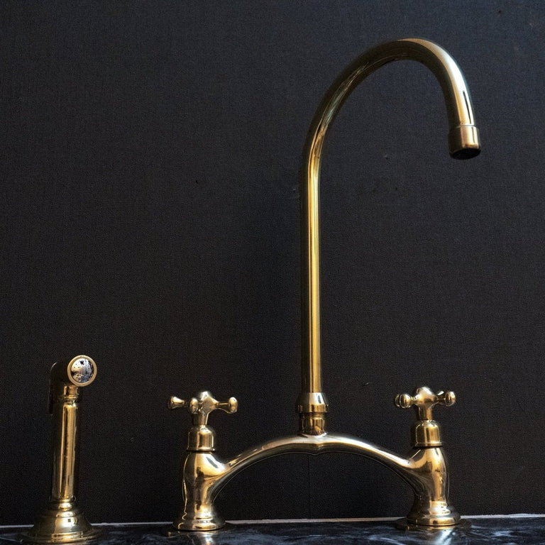 Bridge faucet, kitchen faucet, kitchen sink, sink faucet,bridge faucet Victorian Bridge Faucet